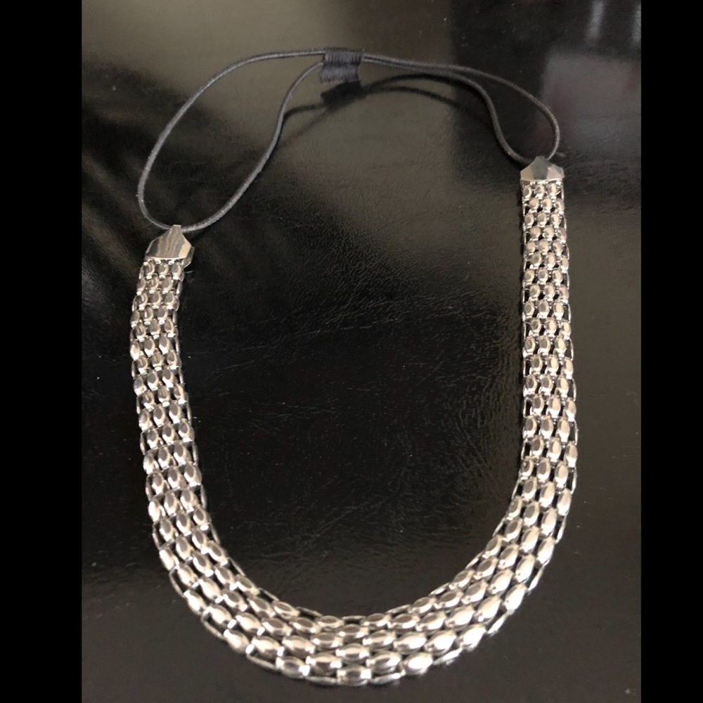 Sassy Silver Head Band